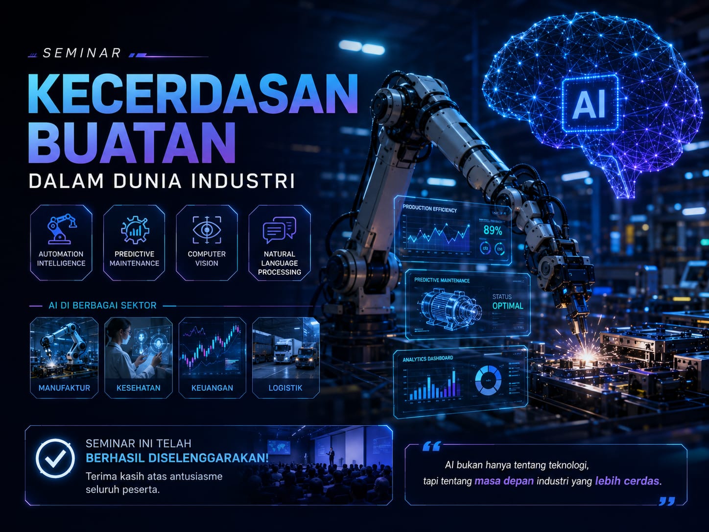 Seminar Kecerdasan Buatan dalam Dunia Industri